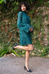 Zanotti Dress – Glitter Pine